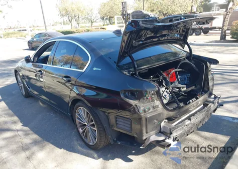 2019 BMW 530E Iperformance из США, поврежденный, VIN WBAJA9C54KB388402